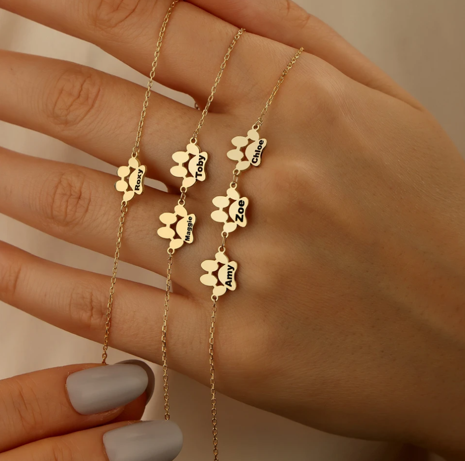 Pulseira Personalizada (Dourada)